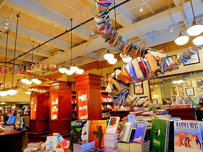 Kirjakaupat New Yorkissa - The Drama Bookshop Midtownissa