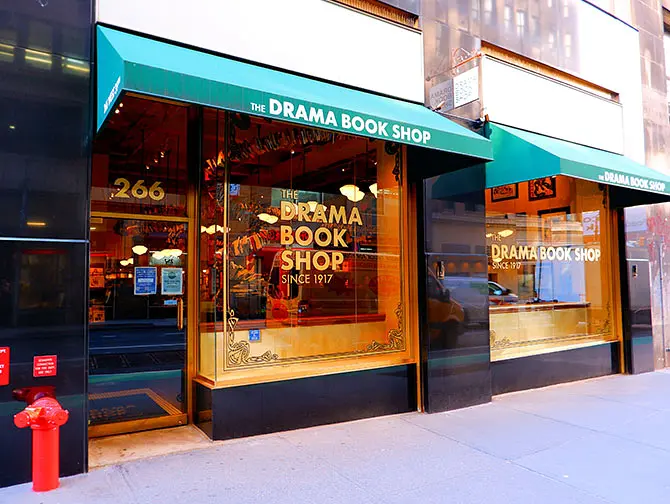 Kirjakaupat New Yorkissa - The Drama Bookshop