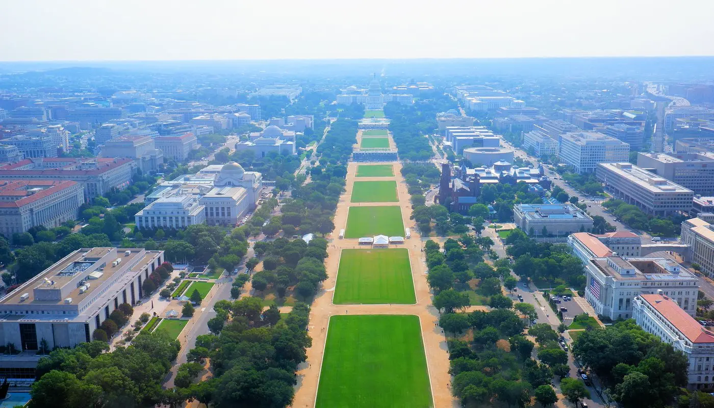 Miten vierailla Washington D.C.:ssä New Yorkista? - Mall