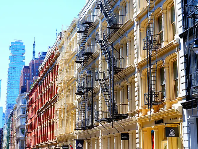 Kävelyreitti Greenwich Village, SoHo, Chinatown ja Little Italy New Yorkissa