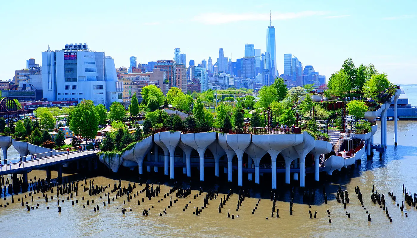 Kävelyreitti High Line Park - Hudson Yards New Yorkissa - Tutustu New Yorkin eri puoliin